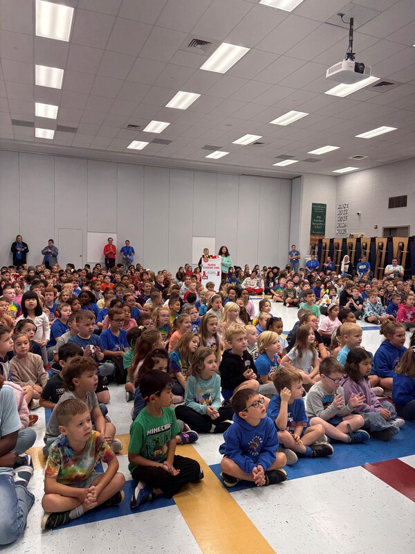 Pasadena Elementary School Banner Ceremony