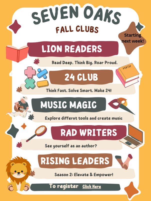 Fall 2025 Student Clubs