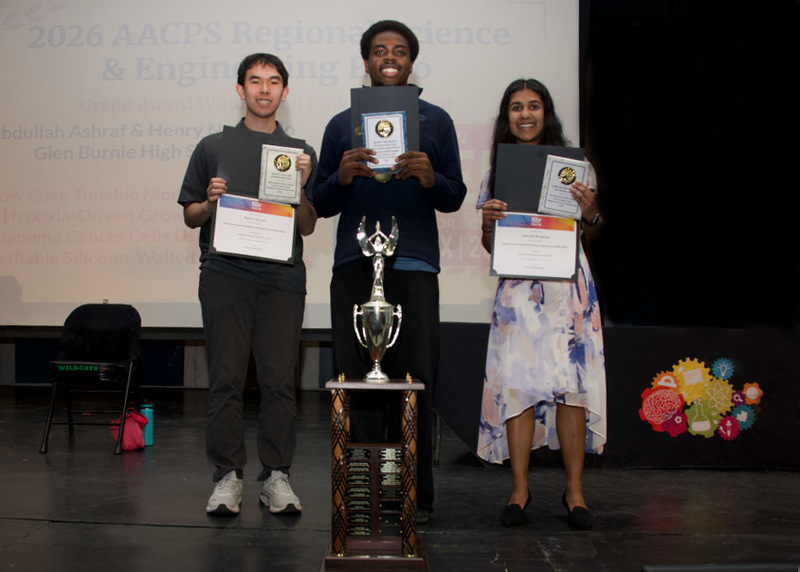 2026 Science Fair Top Finishersinners