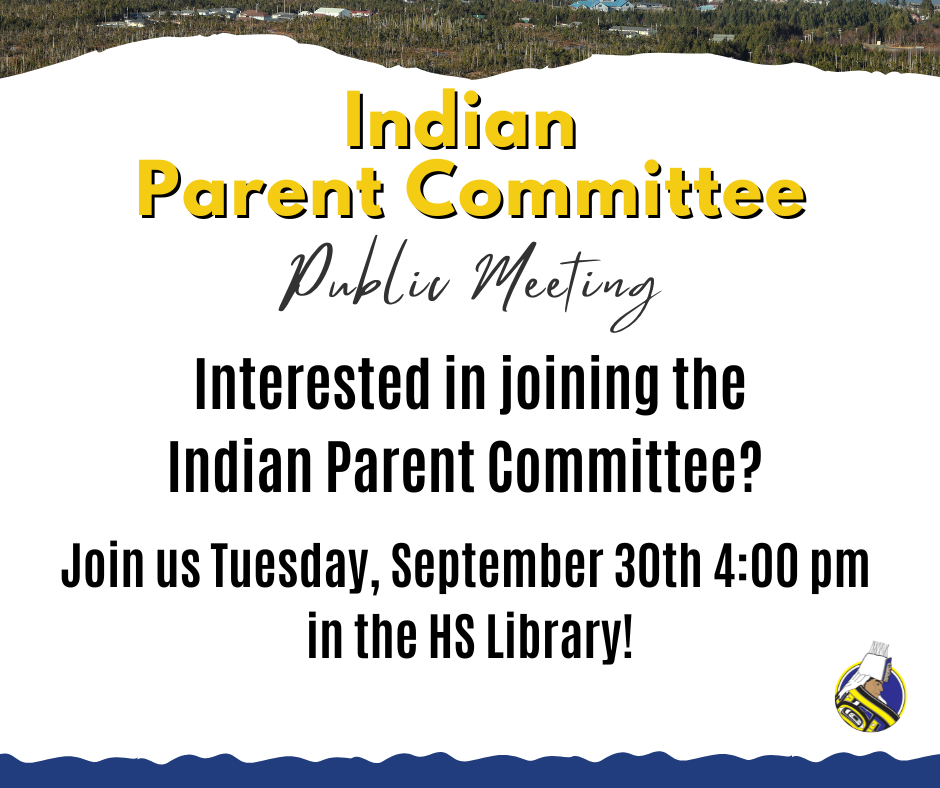 graphic with text about indian parent committee