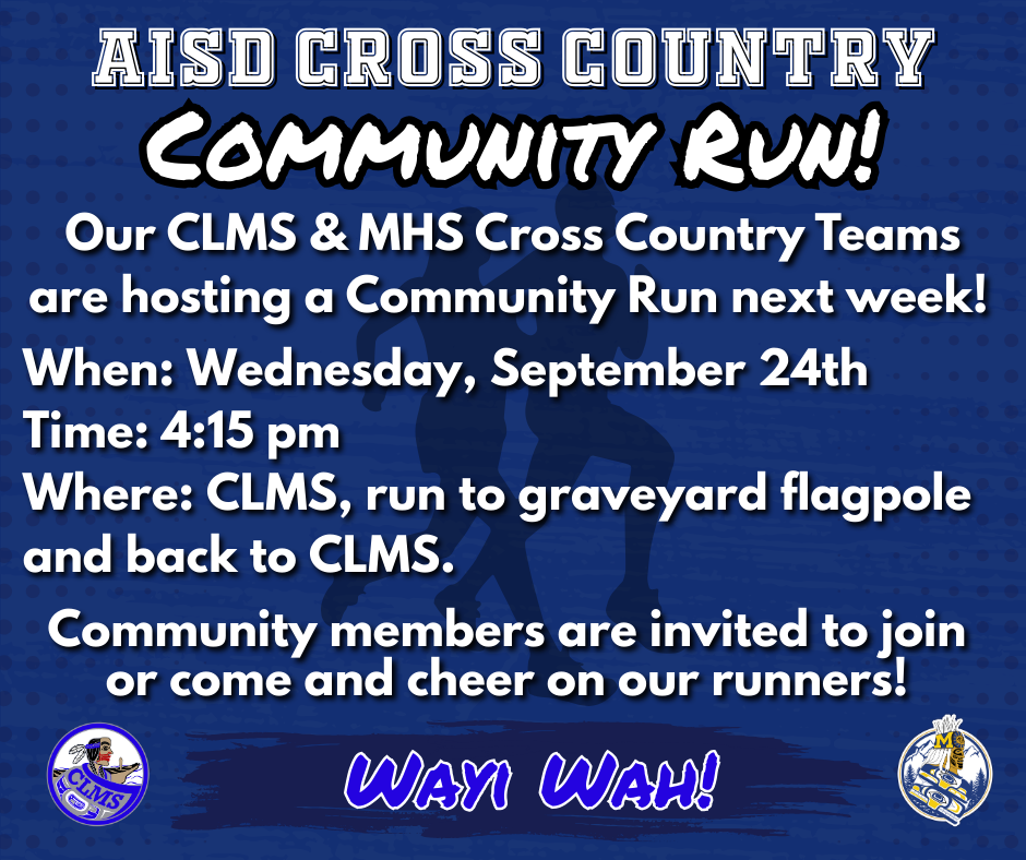 Community Run 25 graphic