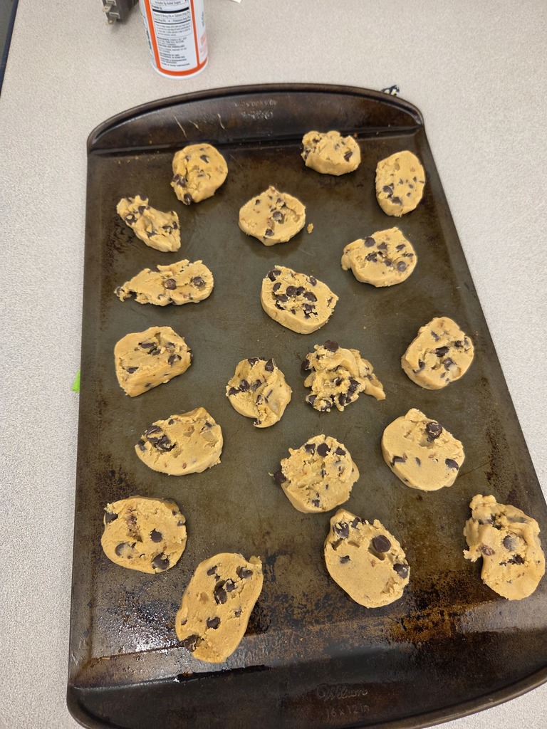 tray of cookies