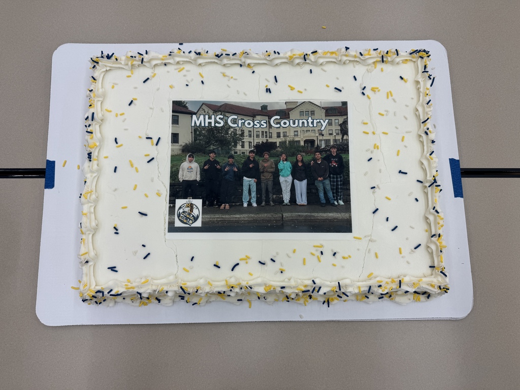 cake with picture of team on it