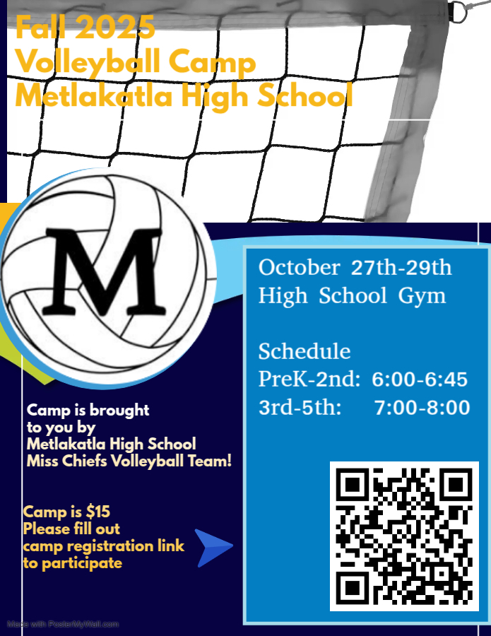 volleyball camp flyer 