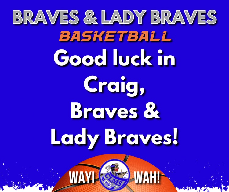 graphic with text and basketball