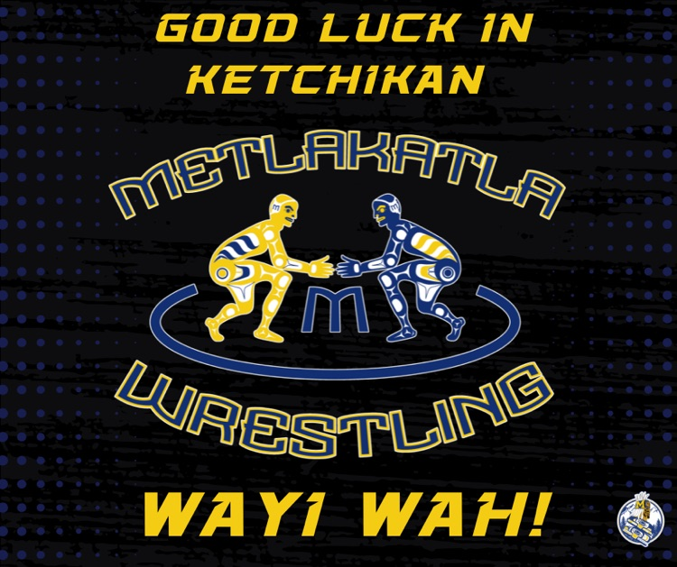 graphic with text, wrestlers 