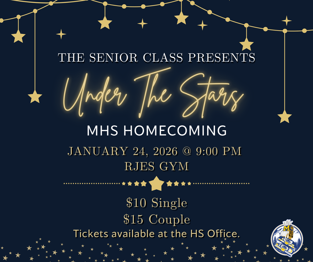 Homecoming 26 - graphic with text, stars