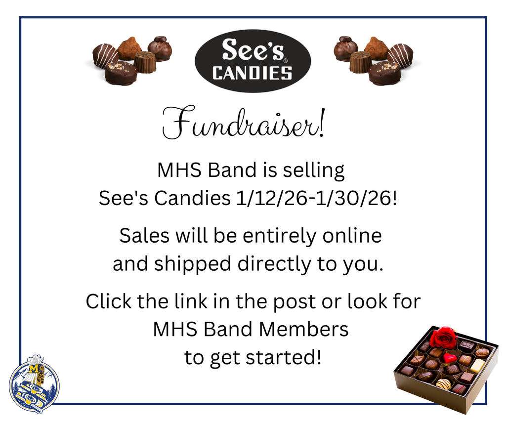 band 26 - graphic with text, chocolates 