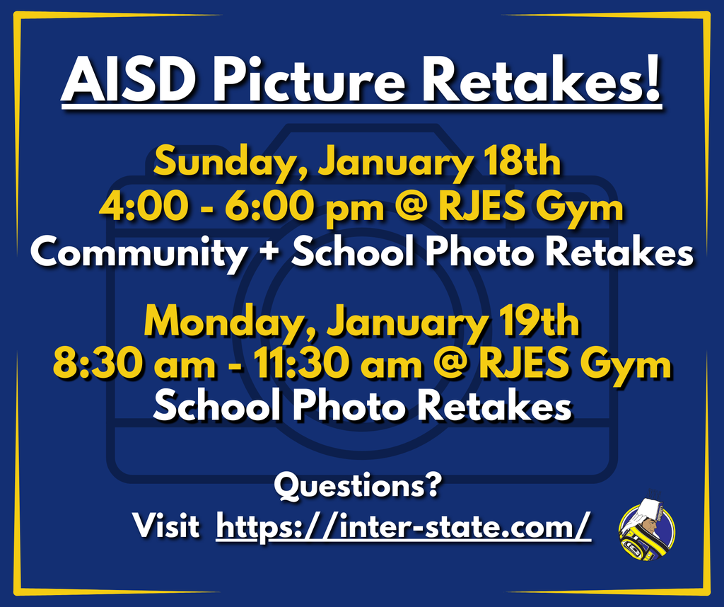 Picture Retakes - graphic with text