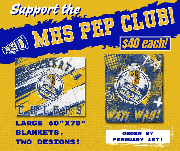 graphic with text pictures of blankets