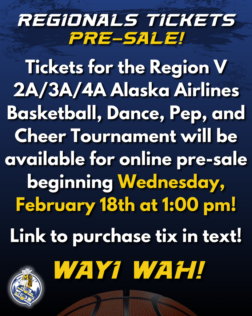 Regionals tix presale 26 - graphic with text, basketball
