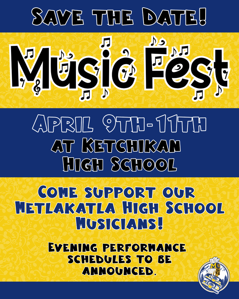 Music Fest 26 graphic with text, music notes