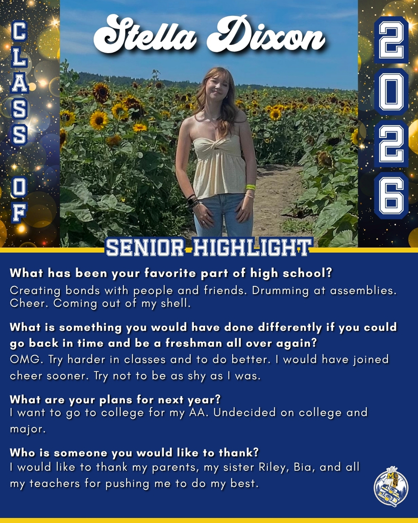 graphic with text, smiling girl in sunflower field