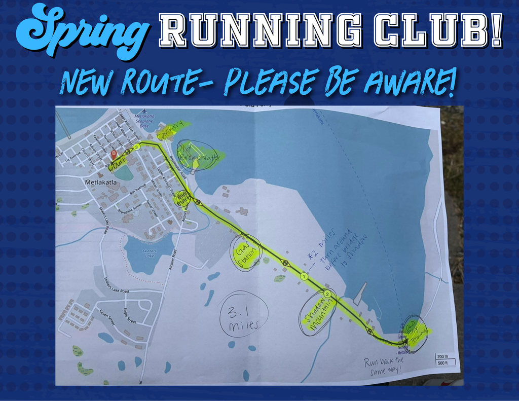 Graphic with text and map