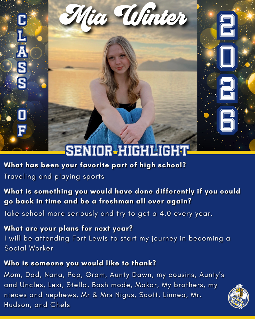 graphic with text, female student posing in front of the ocean during sunset.