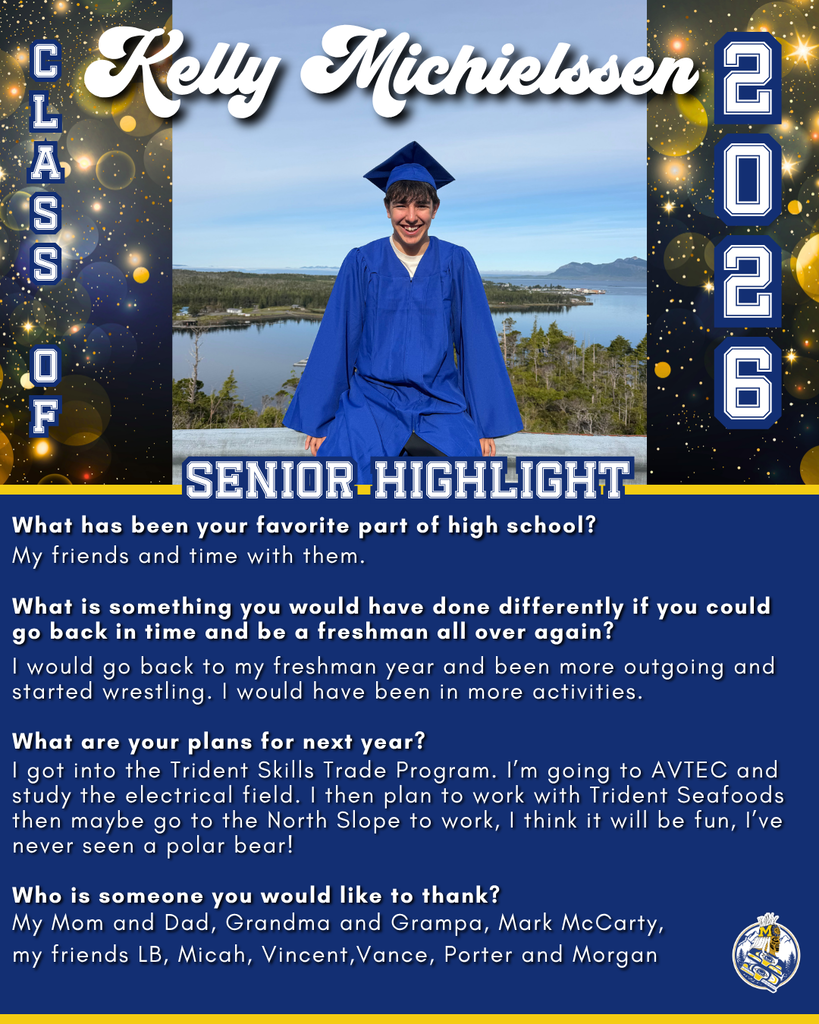 graphic with text, class of 2026 graduate, male student sitting on a guardrail overlooking the ocean