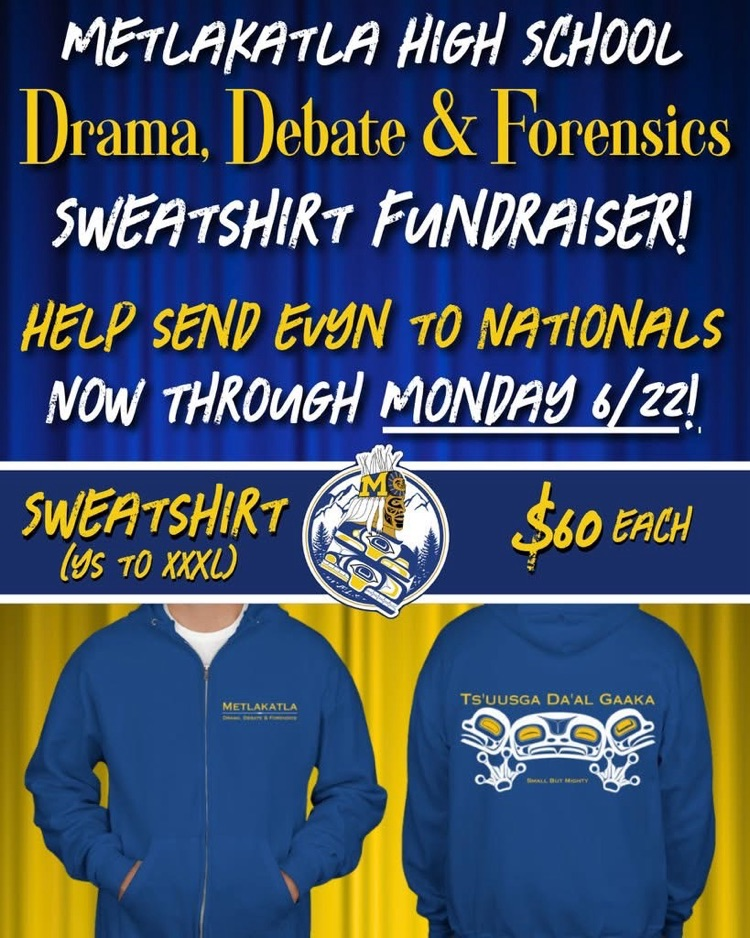graphic with text, image of sweatshirt formline design 