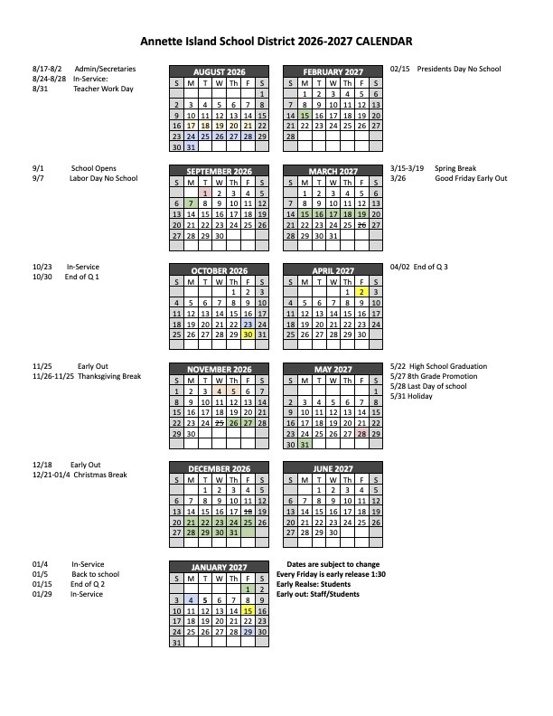 AISD Calendar