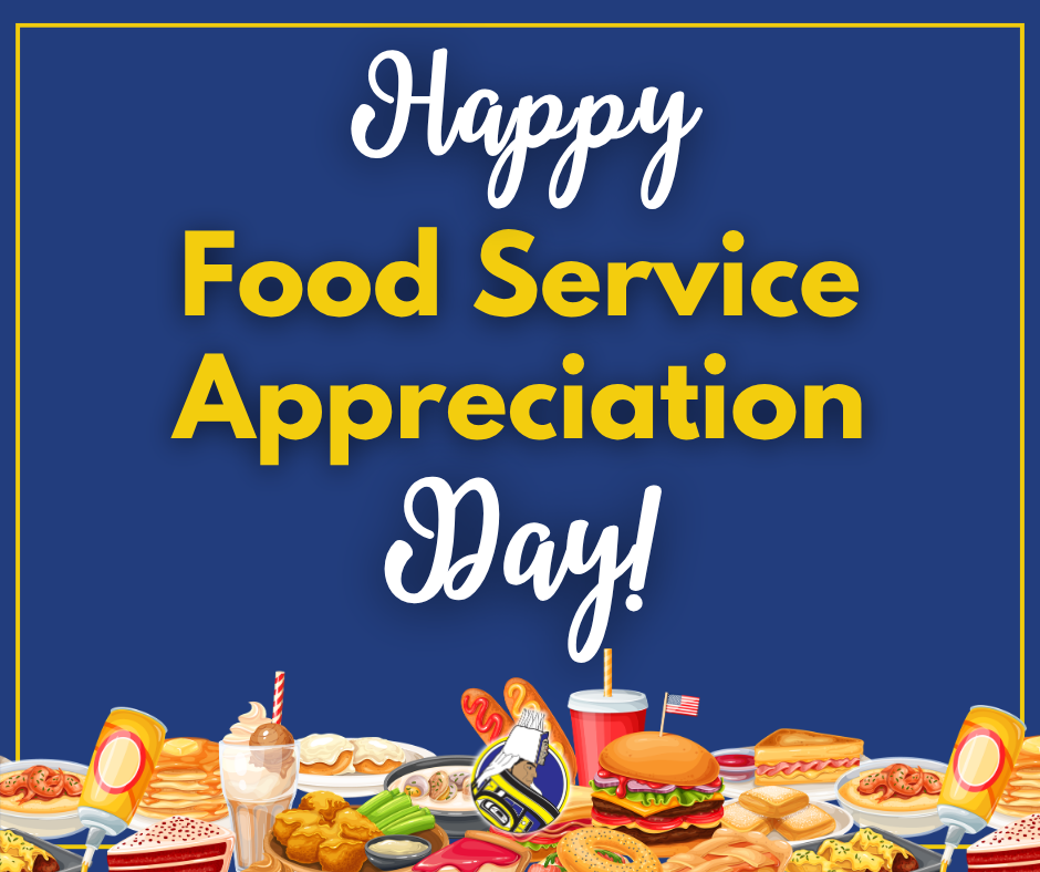 graphic with text, images of different foods