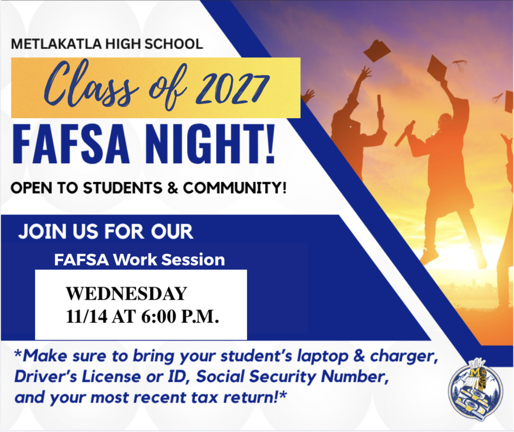FASFA Night Rescheduled 11/14