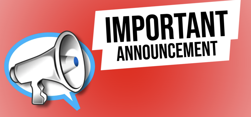 Announcement