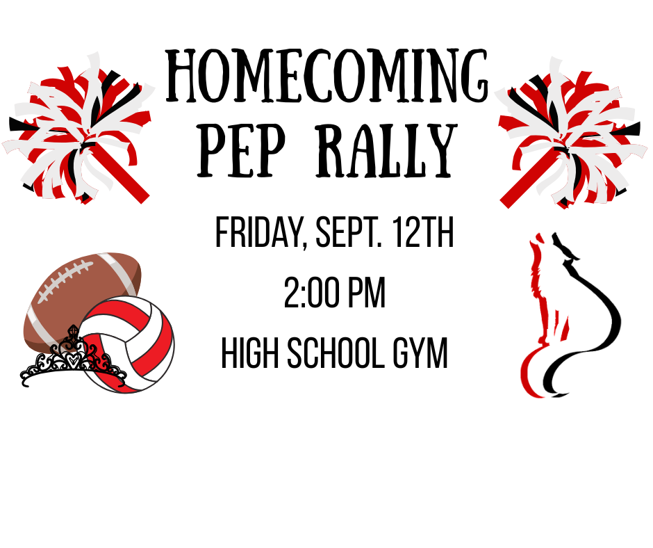 Pep Rally Details
