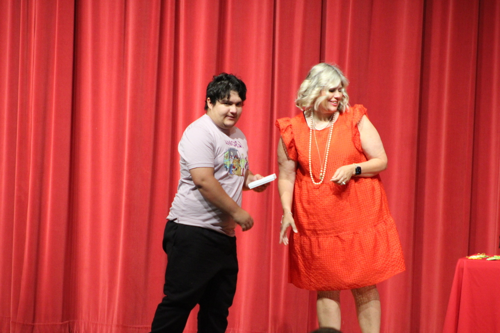 Award goes to Frankie Pyron-Carbajal