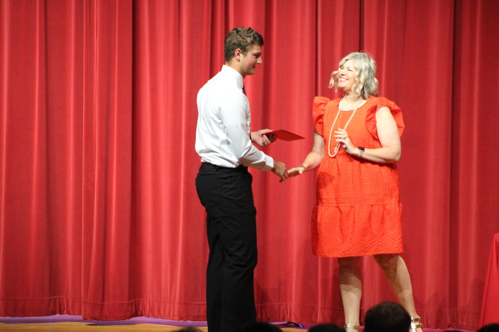 Perfect Attendnace goes to Joah St. John