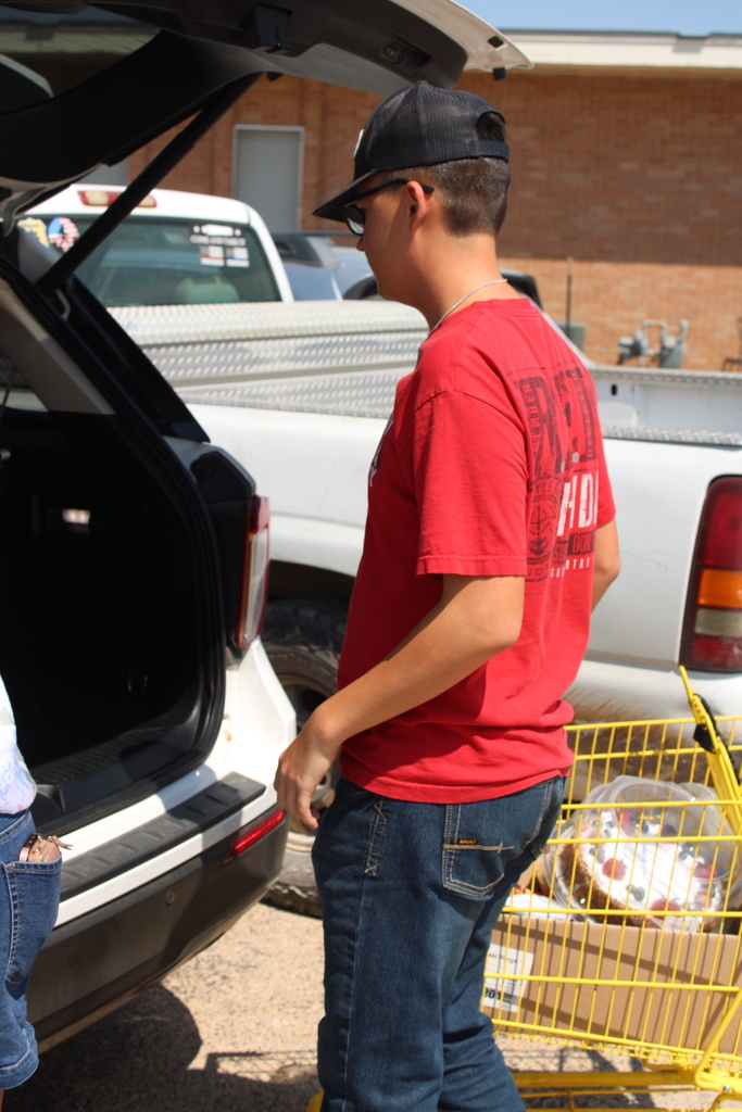 Hayden loading cars