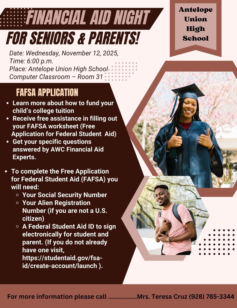 English Financial aid flyer for help with FAFSA application