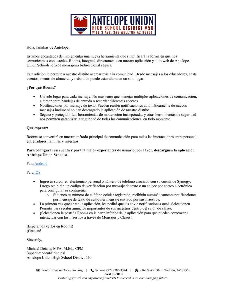 New Communication System Information