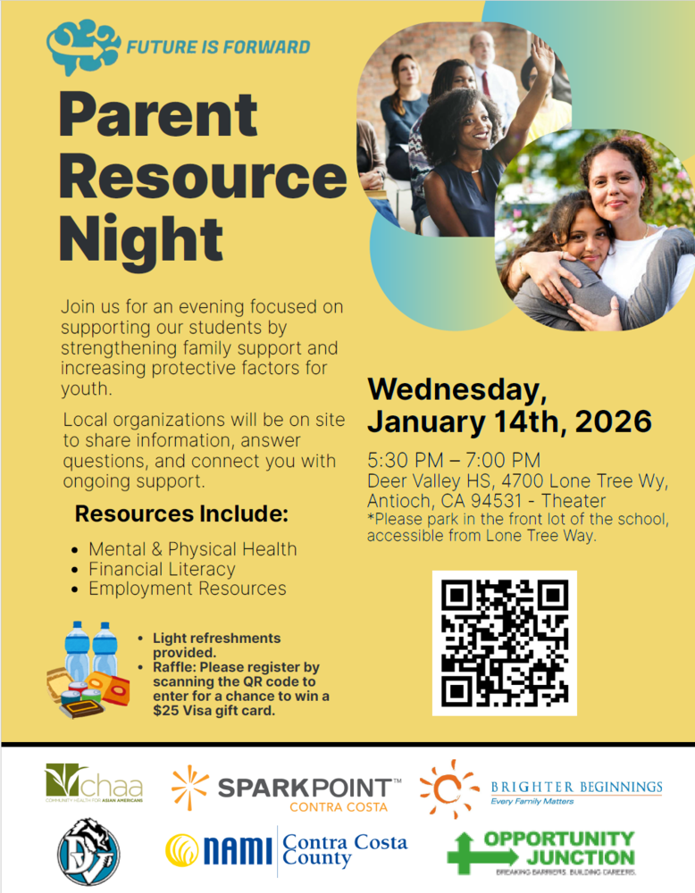 flyer parent resource night