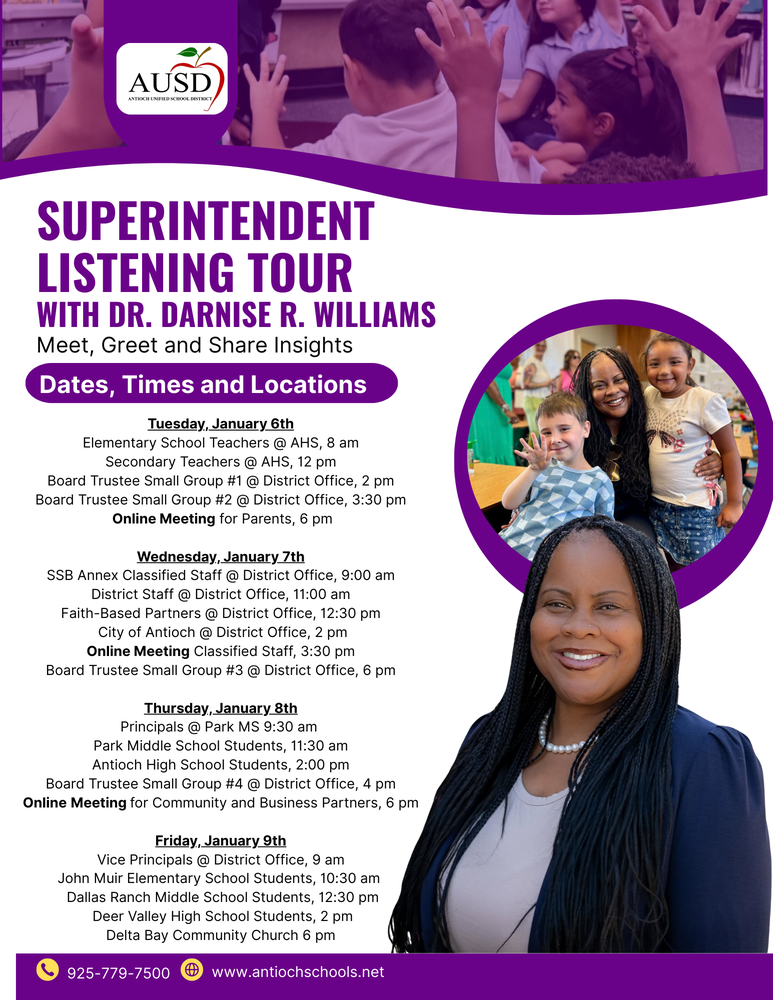 Listening Tour Flyer