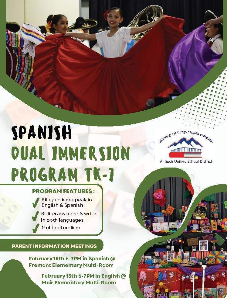 DI Parent Meeting Flyer - English