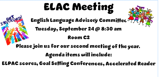 ELAC Meeting