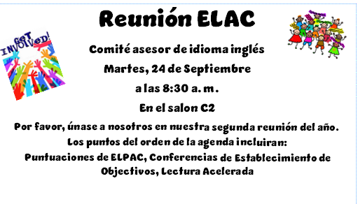 ELAC Meeting