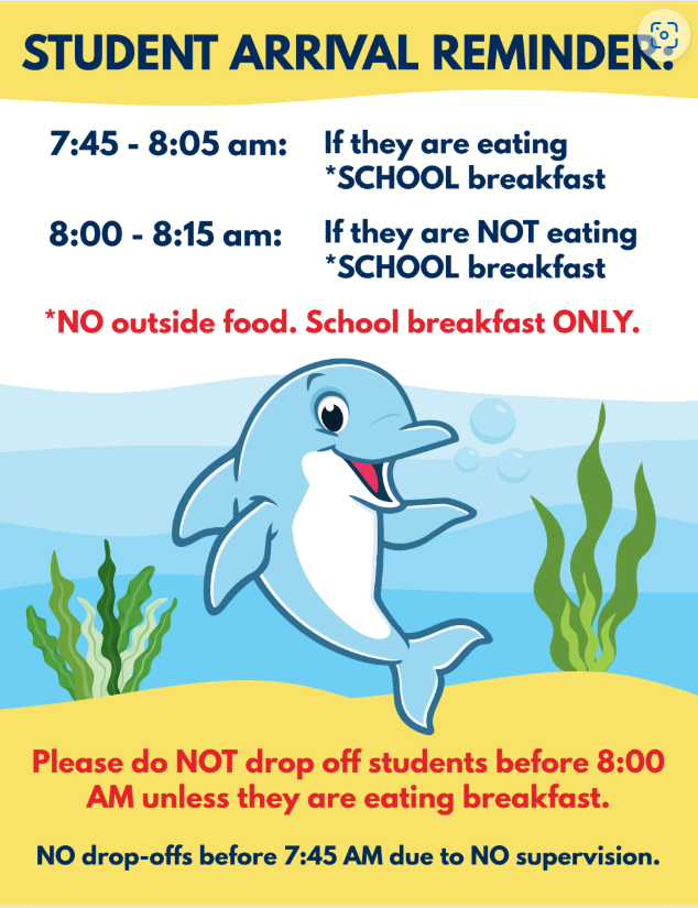 Student Arrival Reminder