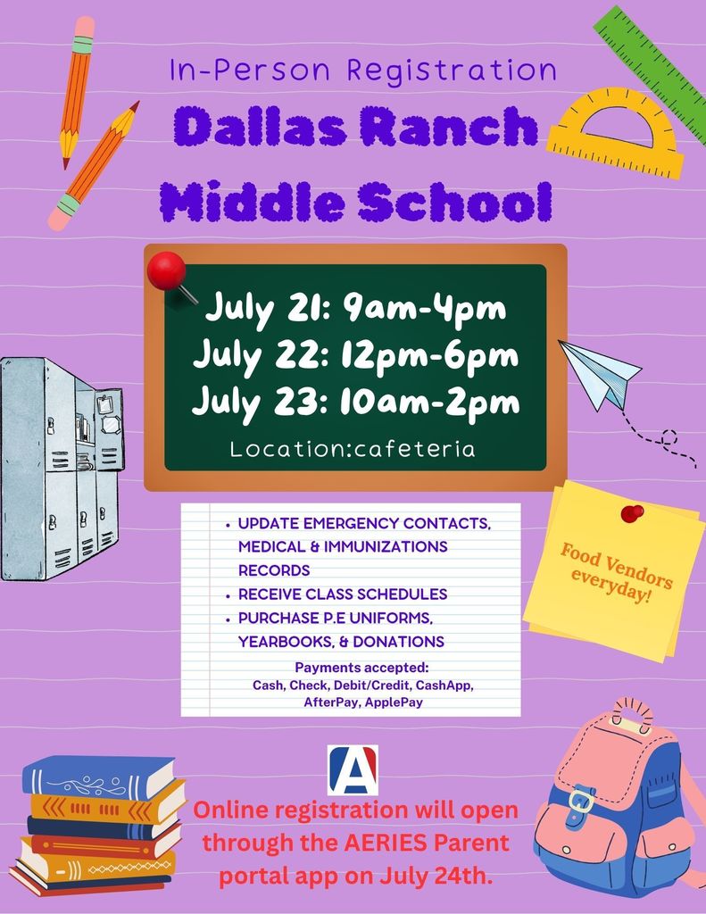 Registration Dates
