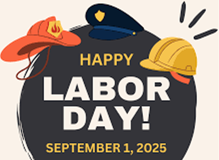 Labor Day September 1st