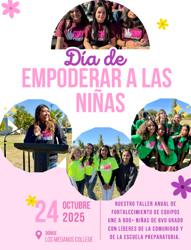 8th Grade Girls Empowerment Day - 10/24/25