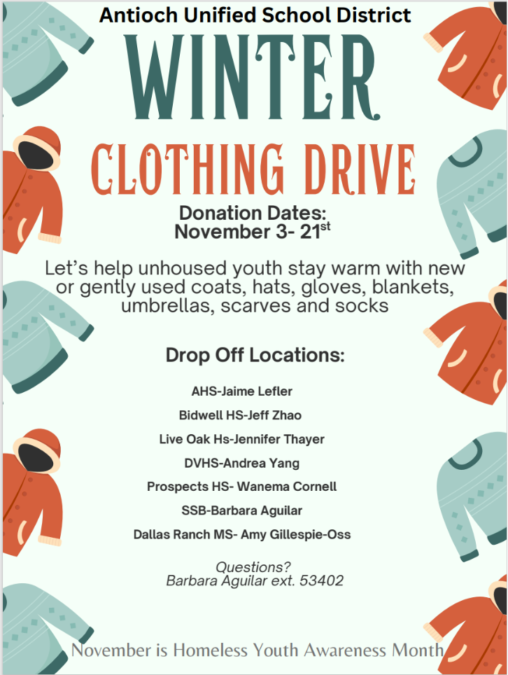 Winter Clothing Drive