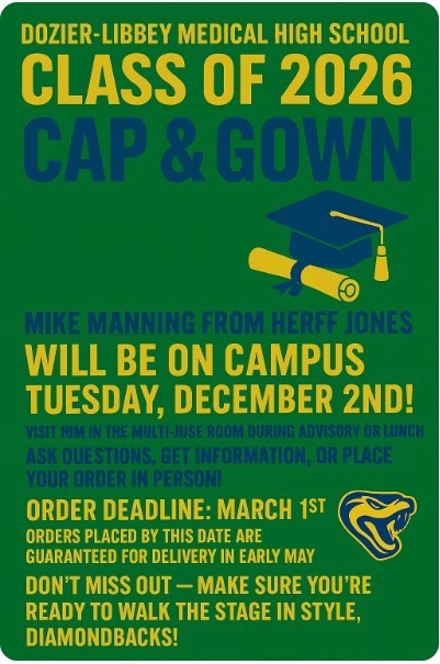 Cap & gown orders