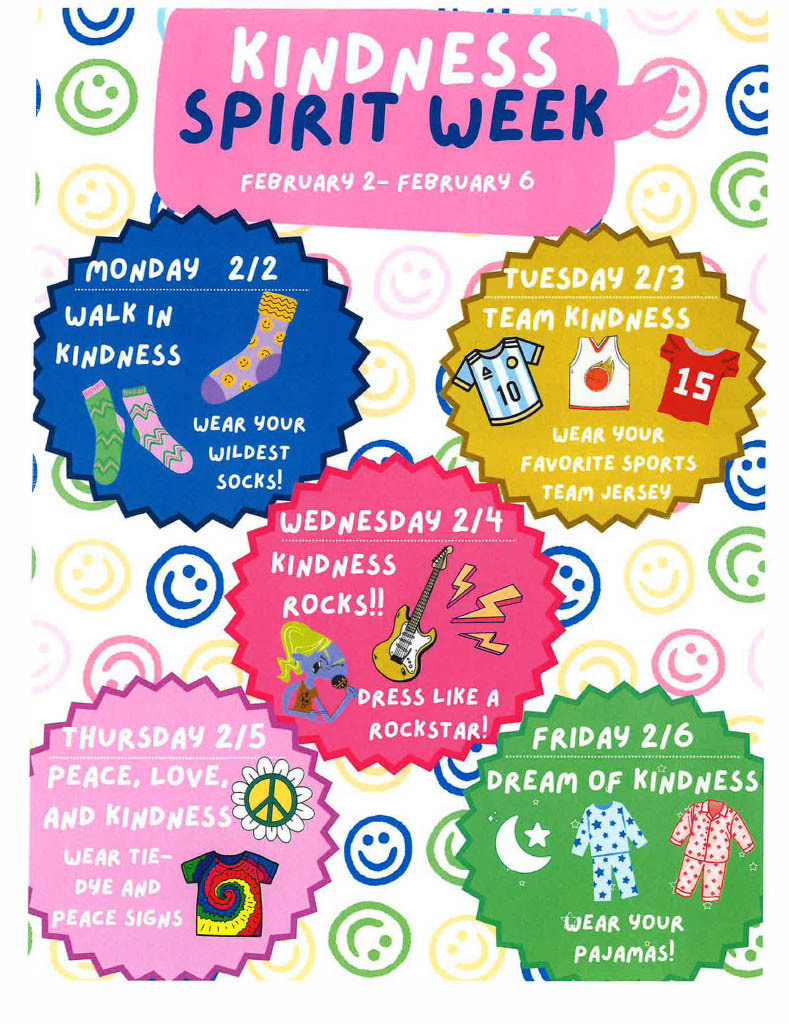 Kindness Spirit Week