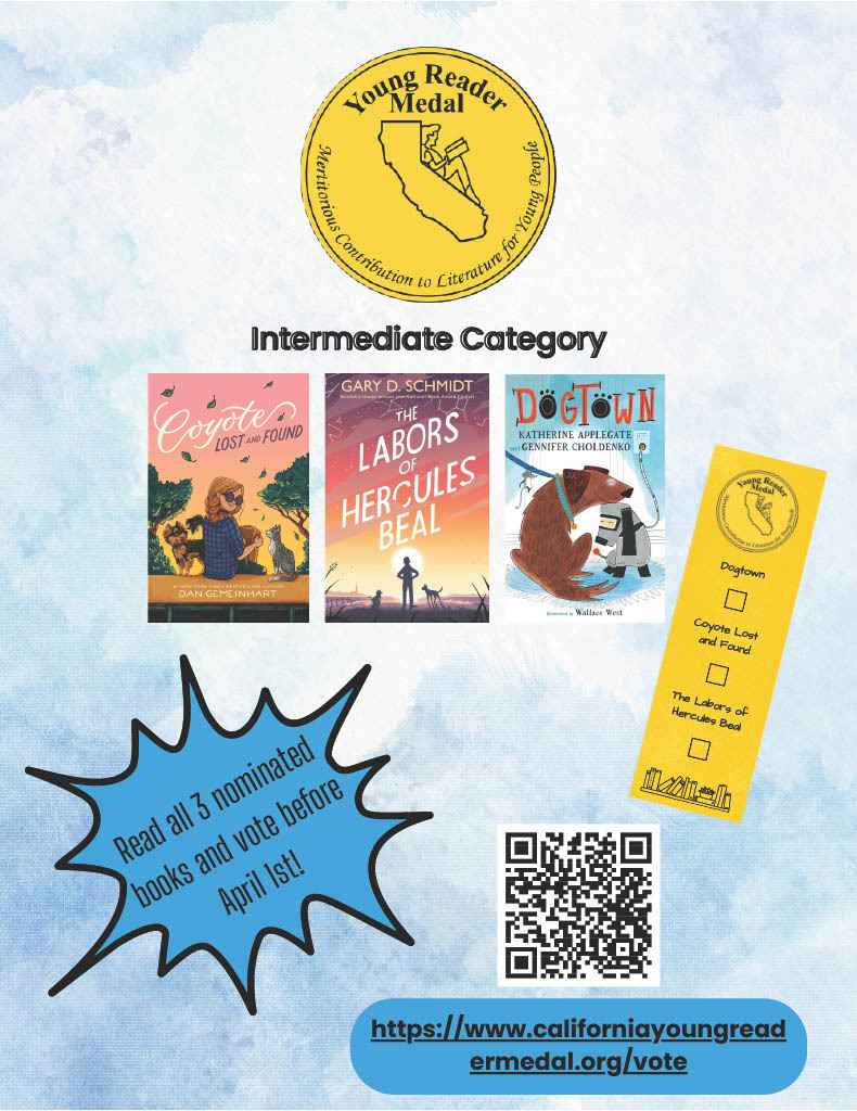 California Young Reader Medal Information 