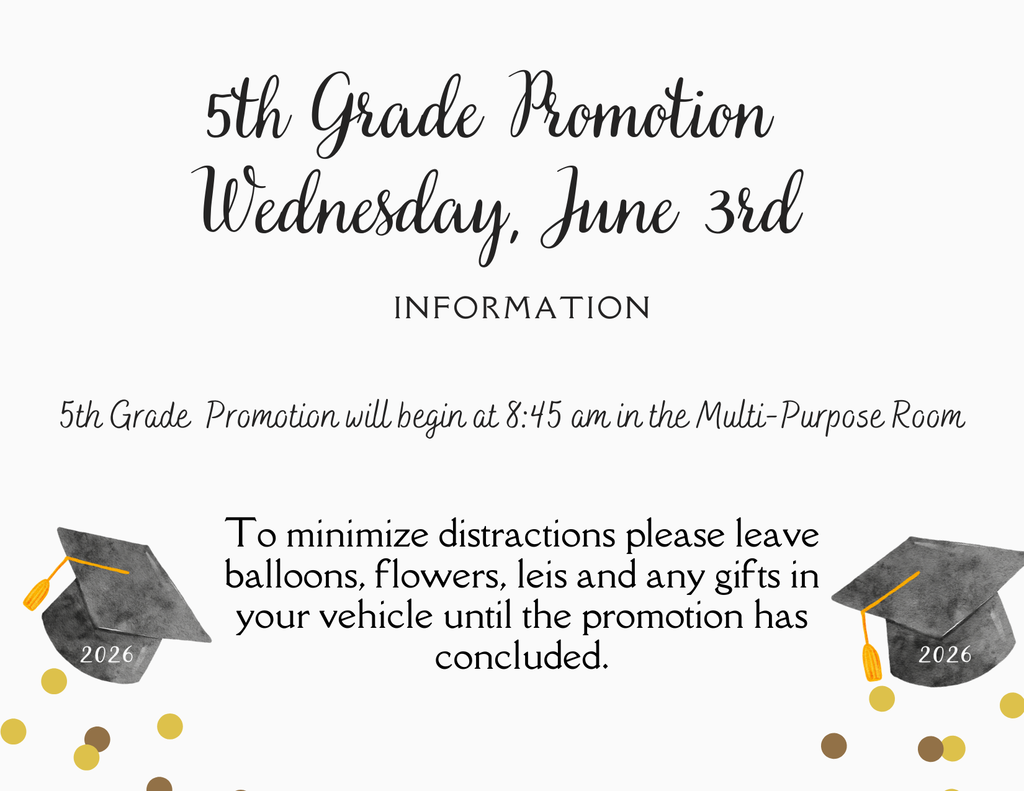 5th Grade Promotion