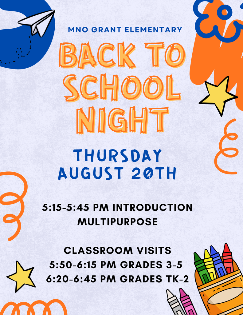 Back to school night