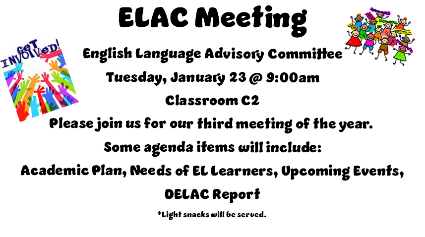 ELAC Meeting