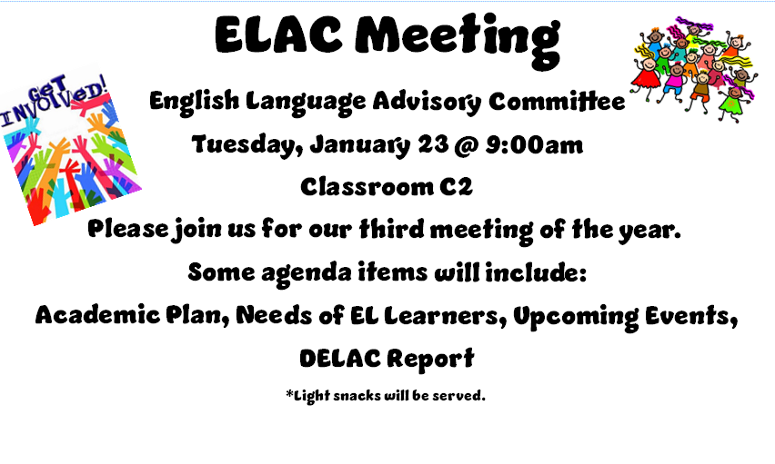 ELAC Meeting