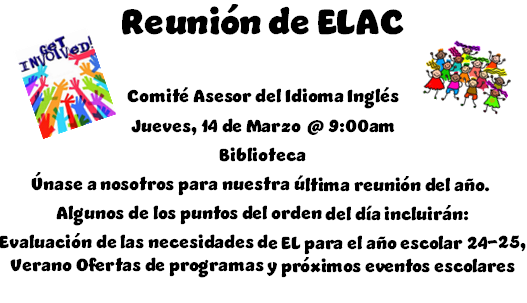 ELAC Meeting