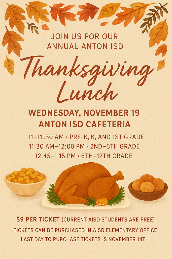 AISD Thanksgiving lunch